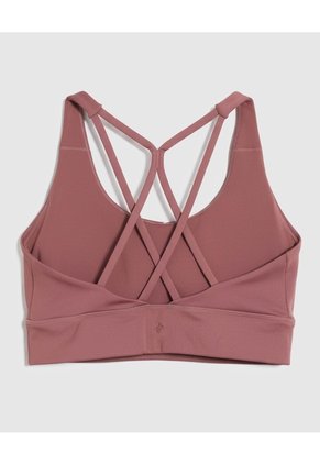 Top Deportivo De Alto Soporte Para Mujer Café Patprimo