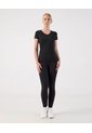 Leggins Deportivo Tiro Alto  Para Mujer Negro Patprimo de Patprimo