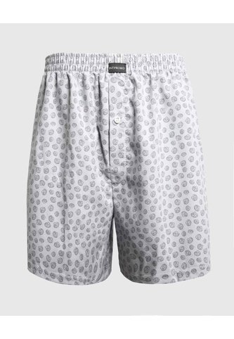 Bóxer Amplio Estampado X1 Para Hombre Gris Patprimo Patprimo