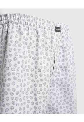 Bóxer Amplio Estampado X1 Para Hombre Gris Patprimo