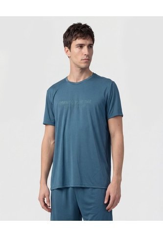 Camiseta Deportiva Con Detalle   Para Hombre Verde Patprimo Patprimo