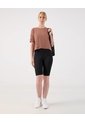 Camiseta Deportiva Boxy  Para Mujer Café Patprimo de Patprimo