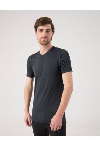 Camiseta Jaspeada  Para Hombre Negro Patprimo Patprimo