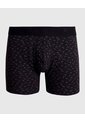 Bóxer Medio Estampado  X1 Para Hombre Negro Patprimo de Patprimo
