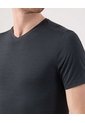 Camiseta Jaspeada  Para Hombre Negro Patprimo de Patprimo