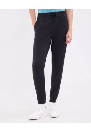 Pantalon Jogger Unicolor Para Mujer Negro Patprimo