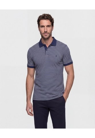 Polo  Manga Corta A Rayas  Para Hombre Azul Patprimo Patprimo