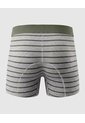 Bóxer Medio A Rayas  X1 Para Hombre Gris Patprimo de Patprimo