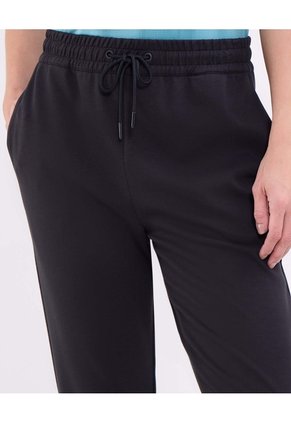 Pantalon Jogger Unicolor Para Mujer Negro Patprimo