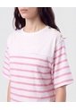 Blusa Con Botones En Hombro   Para Mujer Rosa Patprimo de Patprimo