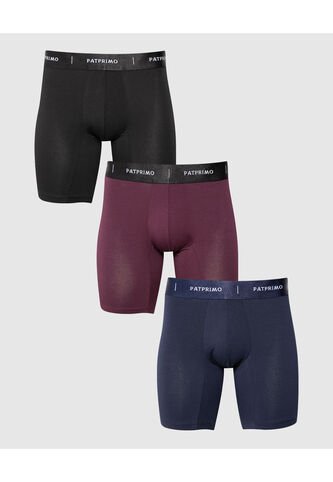 Pack X 3 Bóxer Medio X3 Para Hombre Surtido Patprimo Patprimo