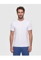 Camiseta Manga Corta Texturizada  Para Hombre Blanco Patprimo de Patprimo