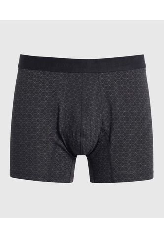 Boxer X1 Para Hombre Fleat Seamer Medio Color Negro Marca Patprimo #44000522 Patprimo