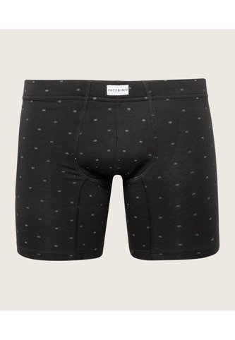 Boxer Con Realce En Copa Estampado En Algodón  X1 Para Hombre Negro Patprimo Patprimo