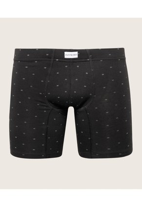 Boxer Con Realce En Copa Estampado En Algodón X1 Para Hombre Negro Patprimo