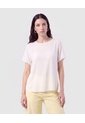Blusa Cuello Redondo Caída Fluida   Para Mujer Rosa Patprimo de Patprimo