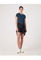 Camiseta Deportiva Estampada   Para Mujer Azul Patprimo de Patprimo
