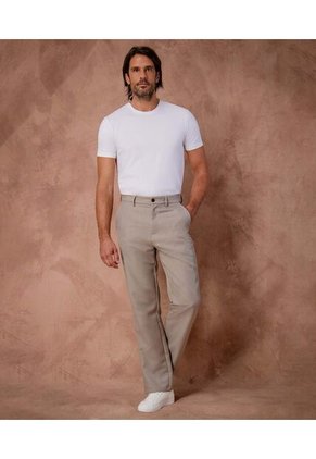 Camiseta  Para Hombre Manga Corta Cuello Redondo Color Blanco Marca Patprimo #44090970