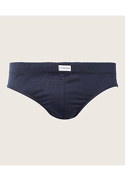 Pantaloncillo Clásico Unicolor En Algodón  X1 Para Hombre Azul Patprimo