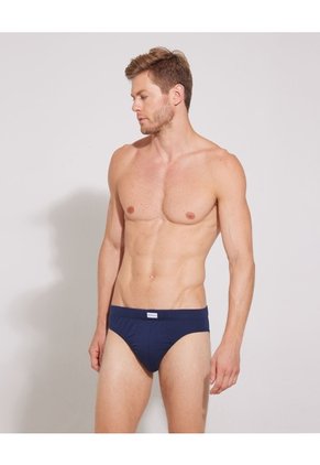 Pantaloncillo Clásico Unicolor En Algodón X1 Para Hombre Azul Patprimo