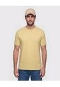 Camiseta Unicolor Básica   Para Hombre Amarillo Patprimo de Patprimo