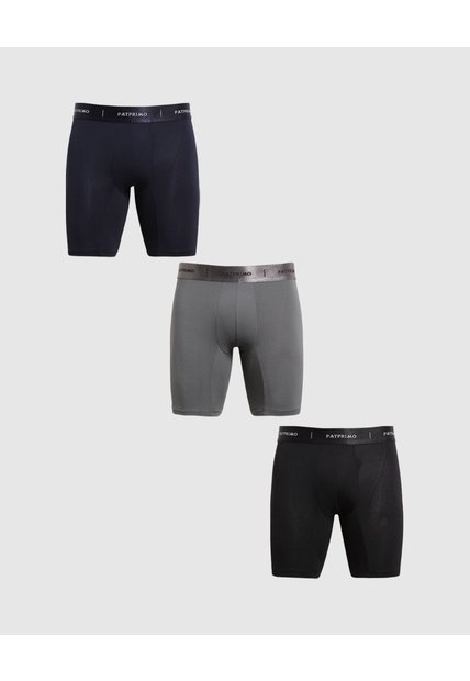 Pack X3 Bóxers Premium  X3 Para Hombre Surtido Patprimo