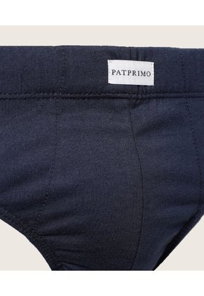 Pantaloncillo Clásico Unicolor En Algodón X1 Para Hombre Azul Patprimo