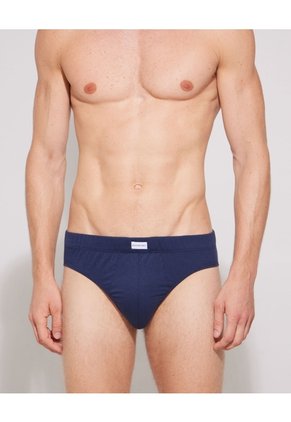 Pantaloncillo Clásico Unicolor En Algodón X1 Para Hombre Azul Patprimo