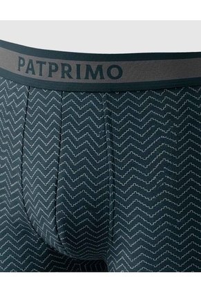 Bóxer Trunk Con Elástico Contramarcado X1 Para Hombre Verde Patprimo