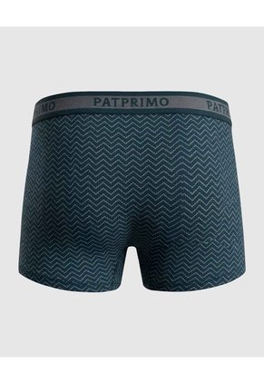 Bóxer Trunk Con Elástico Contramarcado X1 Para Hombre Verde Patprimo