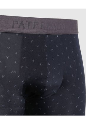 Boxer X1 Para Hombre Filete Largo Color Azul Marca Patprimo #44000461