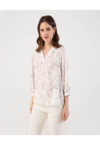 Blusa  Para Mujer Manga 3/4 Color Blanco Marca Patprimo #30123668 Patprimo