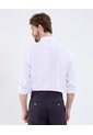 Camisa Manga Larga Con Charretera  Para Hombre Blanco Patprimo de Patprimo