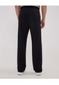 Pantalon Punto Con Cortes En Contraste  Para Hombre Negro Patprimo de Patprimo
