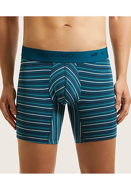 Boxer Para Hombre Fleat Seamer Medio Color Azul Medio Marca Patprimo #44000199