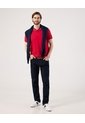 Polo Unicolor   Para Hombre Rojo Patprimo de Patprimo