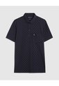 Polo Estampado  Para Hombre Azul Patprimo de Patprimo