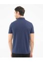 Polo Estampado  Para Hombre Azul Patprimo de Patprimo