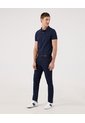 Polo Cuello Tejido Unicolor  Para Hombre Azul Patprimo de Patprimo