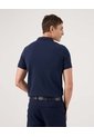Polo Cuello Tejido Unicolor  Para Hombre Azul Patprimo de Patprimo