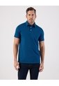 Polo De Rayas Con Bolsillo   Para Hombre Azul Patprimo de Patprimo