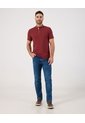 Polo  Para Hombre Cuello Tejido Sin Bolsillo Color Vino Marca Patprimo #44117257 de Patprimo