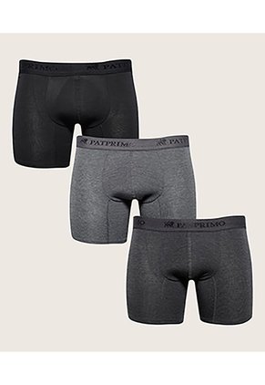 Boxer X3 Para Hombre Fleat Seamer Medio Color Surtido Marca Patprimo #44000113