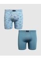 Pack X2 Boxer Medio En Microfibra   Infantil Niño Surtido Patprimo de Patprimo