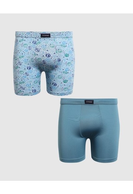 Pack X2 Boxer Medio En Microfibra   Infantil Niño Surtido Patprimo