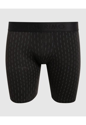 Boxer X1 Para Hombre Fleat Seamer Largo Color Negro Marca Patprimo #44000459