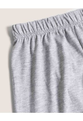 Pijama Estampada Manga Corta Para Niños  Infantil Niño Gris Patprimo