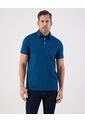 Polo De Rayas Con Bolsillo   Para Hombre Azul Patprimo de Patprimo
