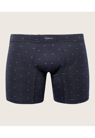 Boxer X1 Para Hombre Filete Medio Color Azul Marca Patprimo #44000431 Patprimo