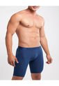 Boxer X1 Para Hombre Fleat Seamer Largo Color Azul Oscuro Marca Patprimo #44000072 de Patprimo